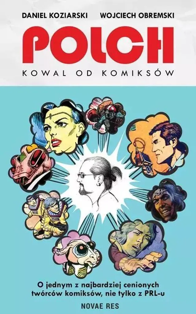 BD Polch Forgeron de bandes dessinées avec croquis et encrages noirs