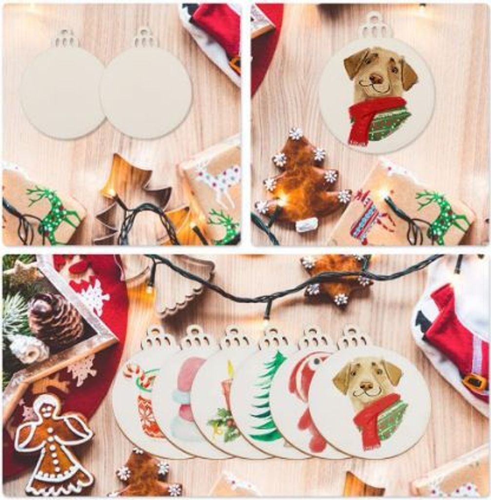Unfertige Holzknochen Zum Bemalen – DIY Deko Für Hundeliebhaber – Bastelprojekt Für Kinder & Erwachsene
