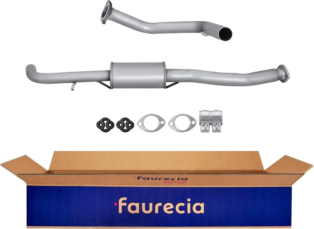 Silencieux central FAURECIA Expertise pour MAZDA 323 de haute qualité