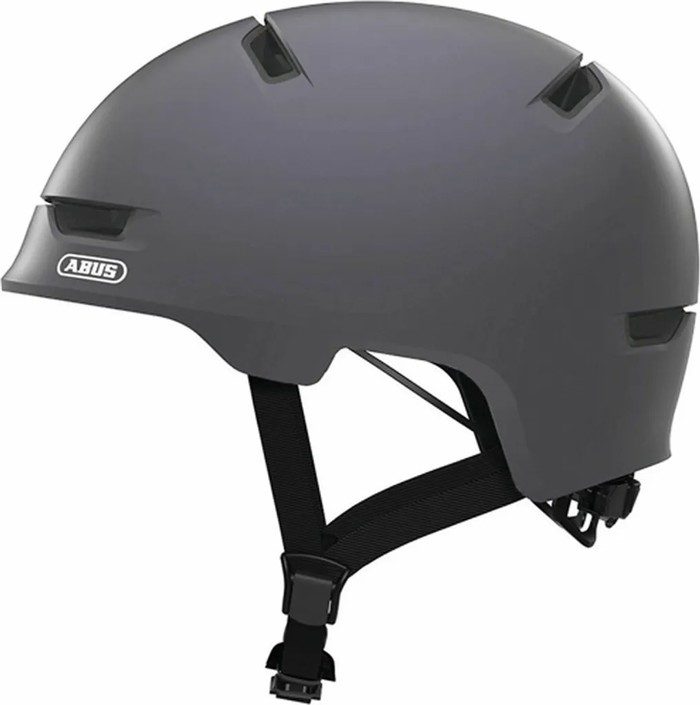 Casque vélo urbain Abus Grattoir 3.0 Gris pour trajets quotidiens L