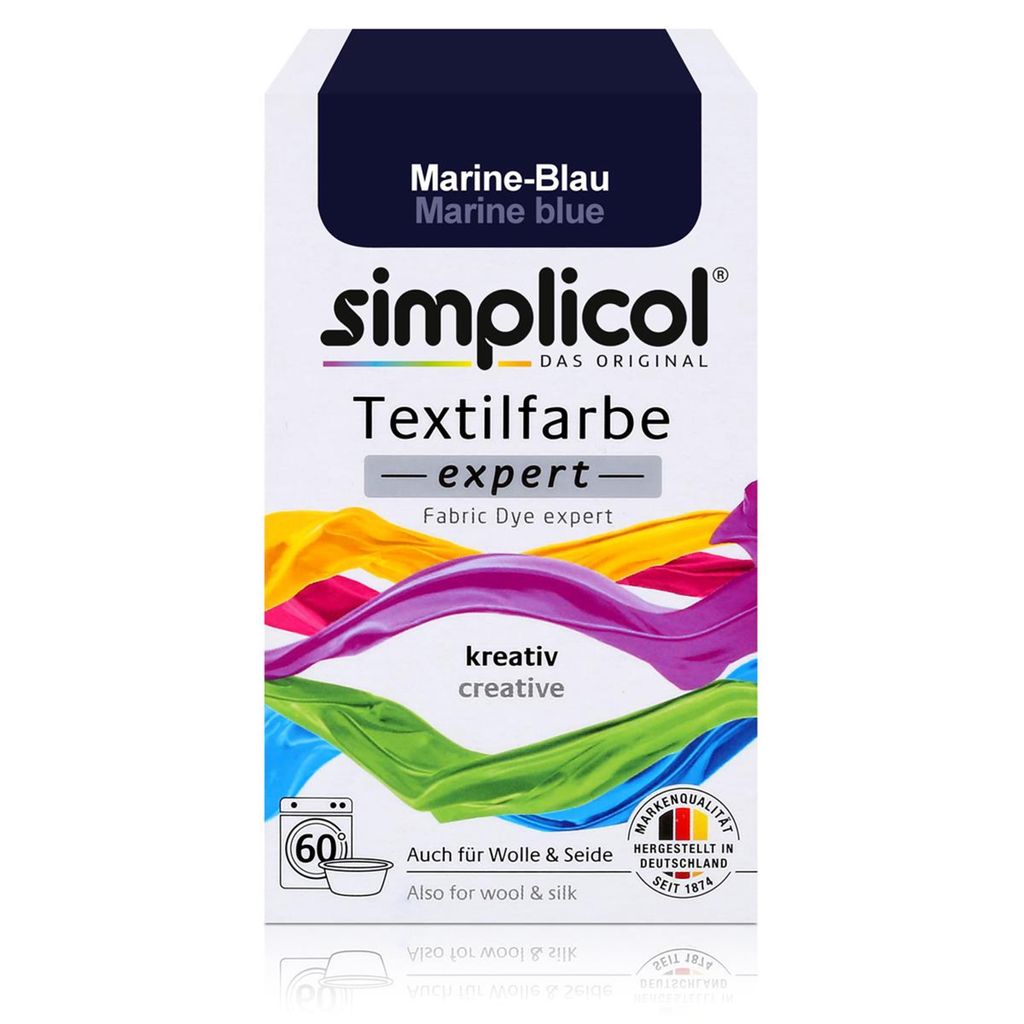 Simplicol Tintura tessile expert blu navy 150g - Colore per Immagine del prodotto 
