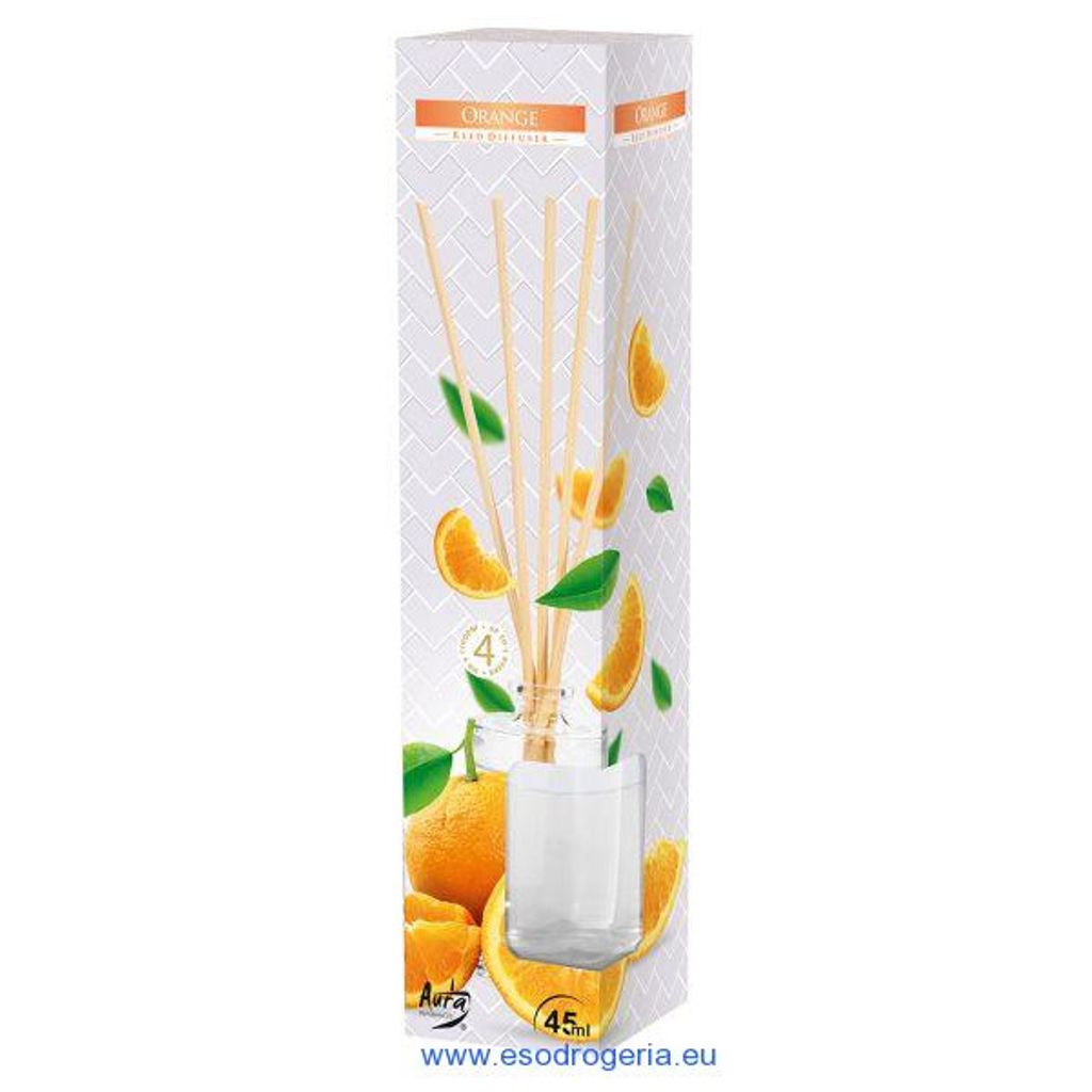 Osviežovač vzduchu POMERANČ odparovací s tyčinkami 45ml Obrázok produktu 