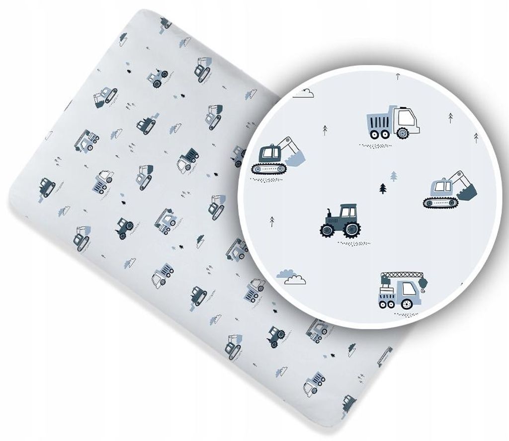 Spannbettlaken 90x180 cm für Kinderbett – 100% Baumwolle