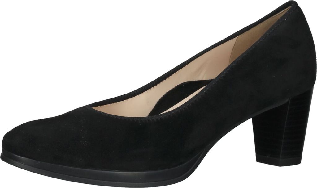Ara Plateaupumps Orly Schwarz Veloursleder Größe: 42.5 Normal