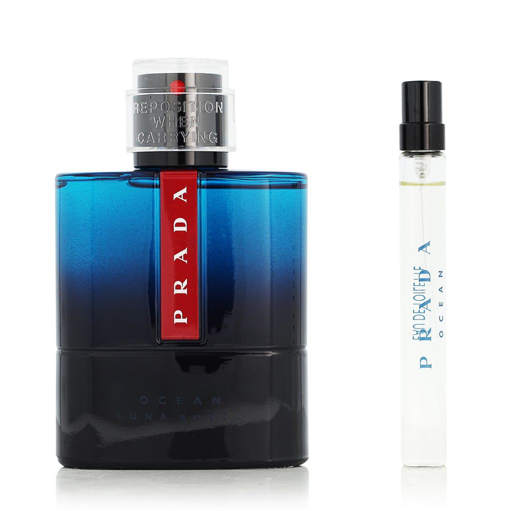 Prada Luna Rossa Ocean Set: Edt Spray 100Ml + Edt Spray 10Ml