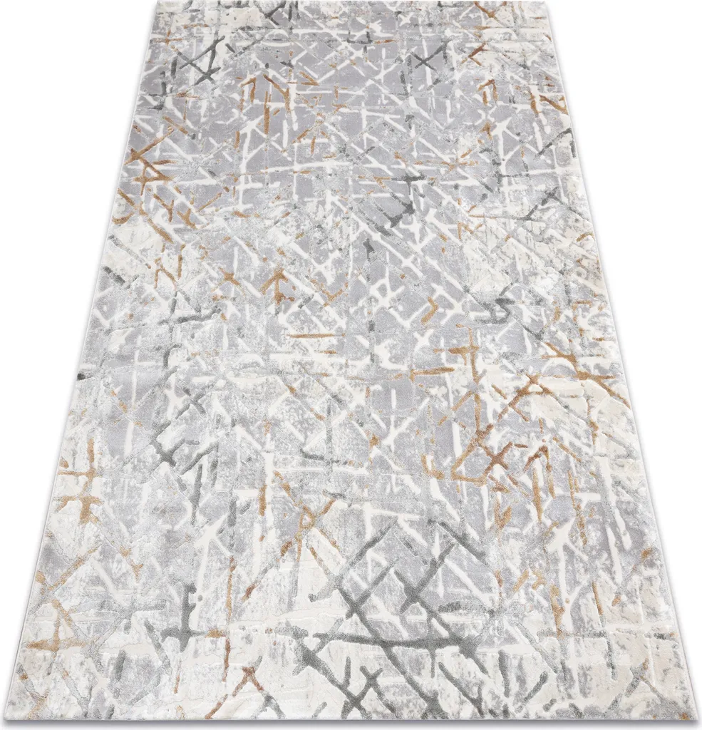 Tapis Moquette Anti-Bruit et Isolant ELITRA 9964 GRID Gris Jaune