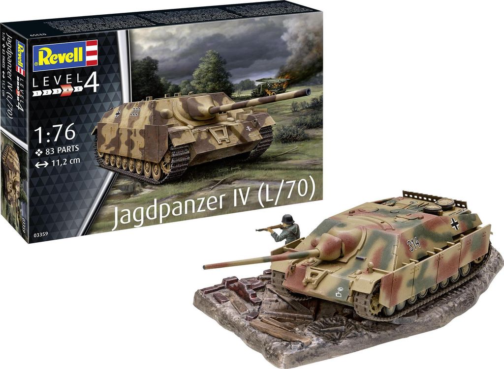 Revell Jagdpanzer IV (L/70) 1:76 Immagine del prodotto 