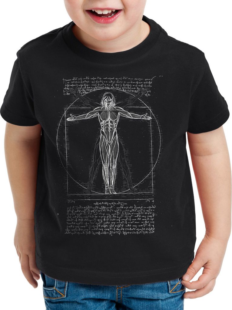 A.N.T. Vitruvianischer Titan Kinder T-Shirt on attack aufklärungstruppe