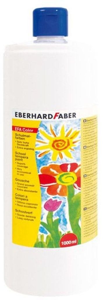 Eberhard Faber 575001 Schulmalfarbe EFA Color 1000ml weiß Produktbild 