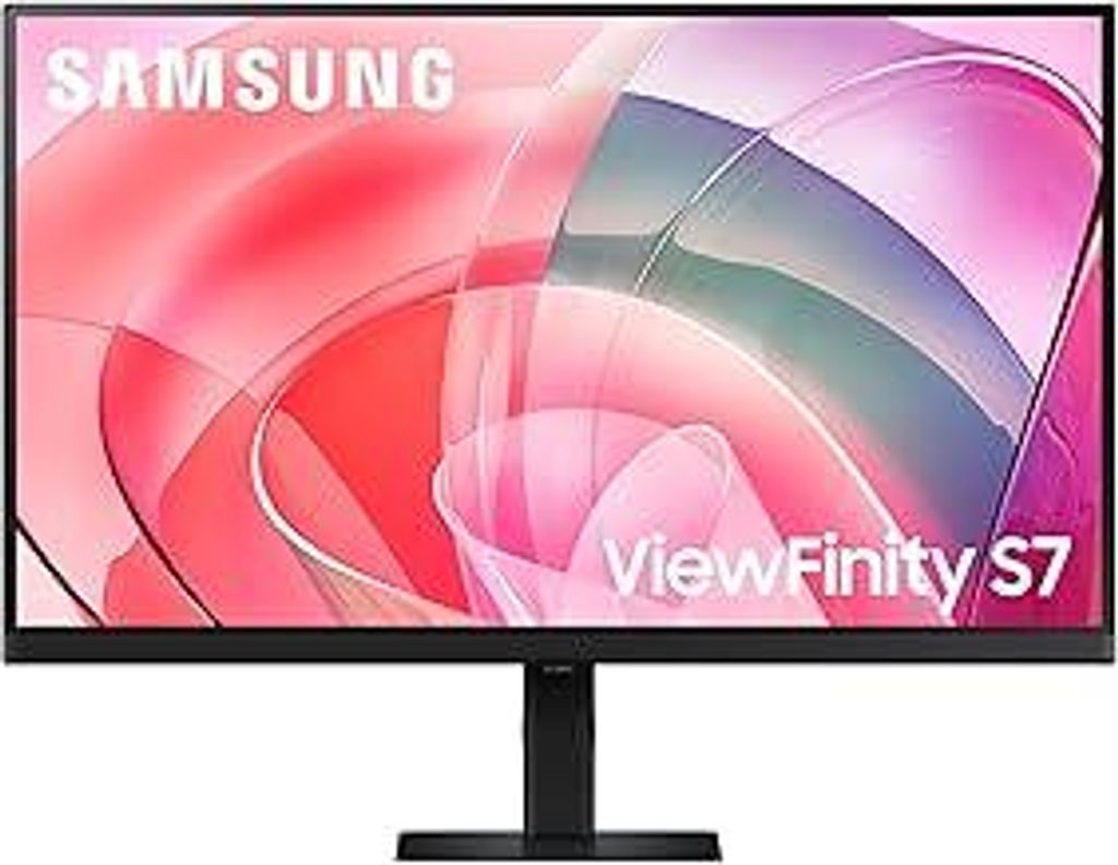 Samsung ViewFinity S70D 4K-Monitor 27 Zoll, UHD, 3.840 x 2.160, 60 Hz, HDR10, Easy Setup-Ständer, Eye Saver Mode, LS27D700EAUXEN