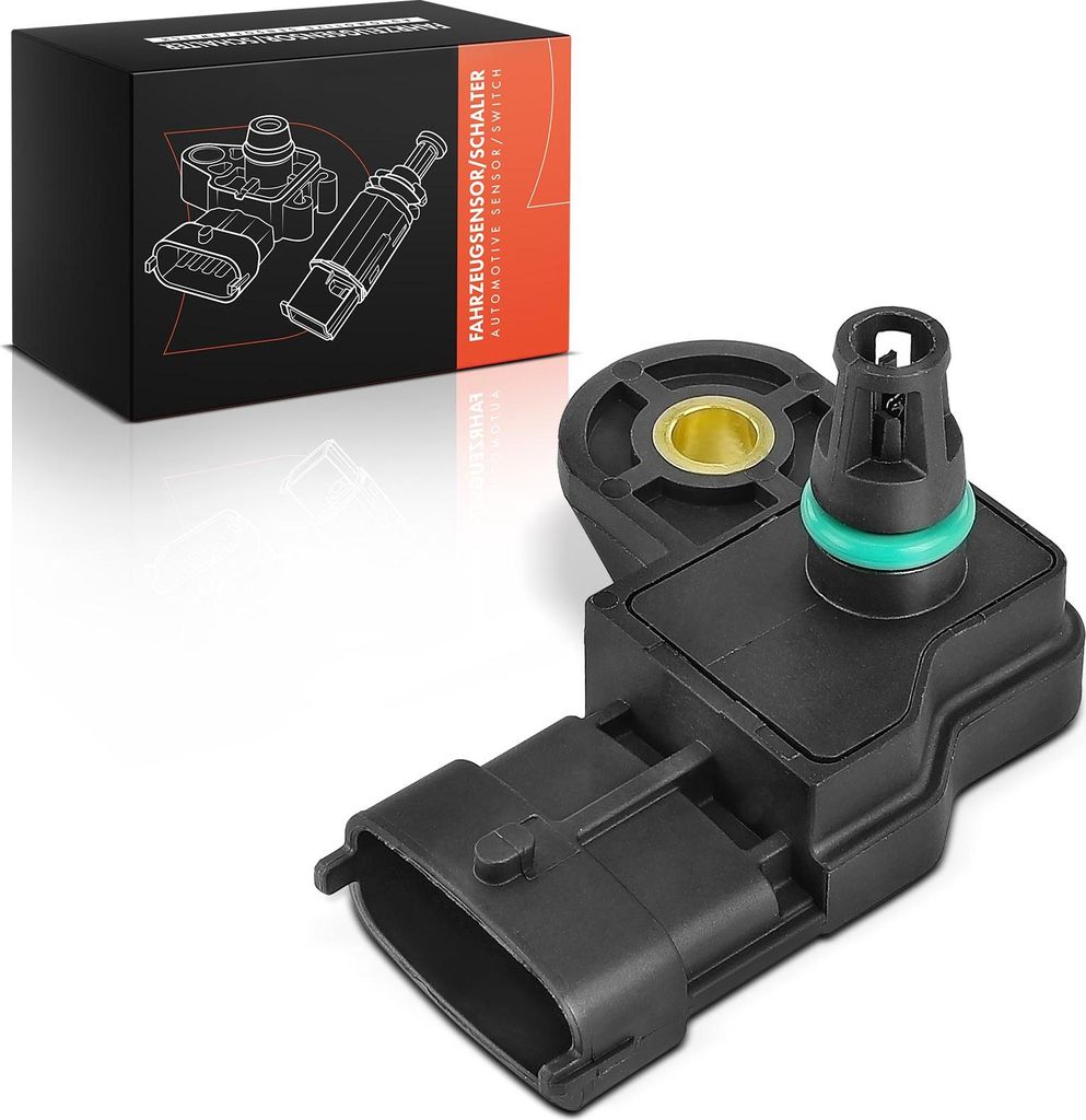 Frankberg 1x Saugrohrdruck Sensor für Ford Stilo Fiesta 6 7 Honda Jazz 2 Mitsubishi ASX Colt
