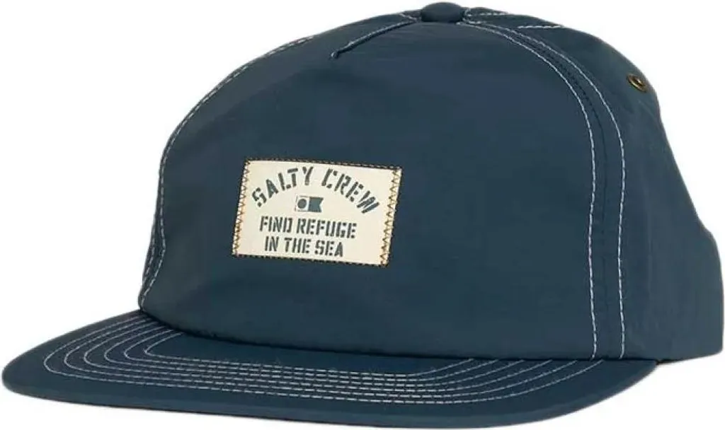 Casquette Bleue Salty Crew Even Keel : Protection Solaire et Confort
