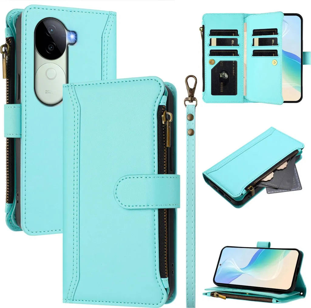 ZONNAVI Cover for OnePlus Nord 2T 5G, Flip PU Leather Case with [Slot Card] [Stand Holder] [Magnetic], Book Wallet Cover for OnePlus Nord 2T 5G (Brown