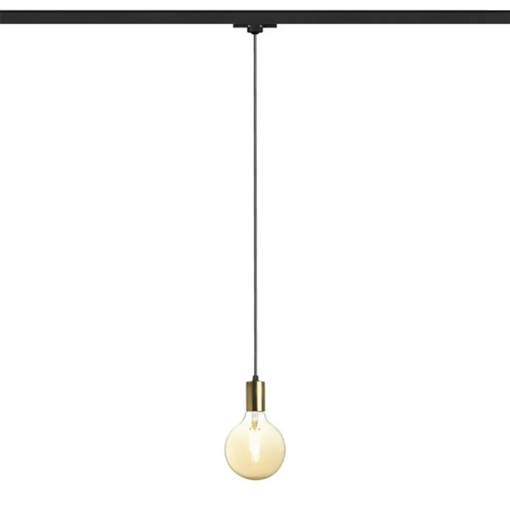 Suspension rail ARAQ RENDL en laiton brossé, design élégant 230V E27