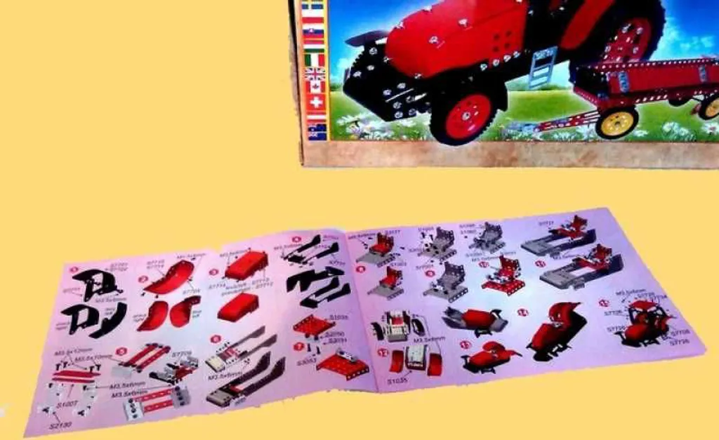 Jeu de construction MERKUR Zetor basic set 646 pièces - Modèle 646 - 3