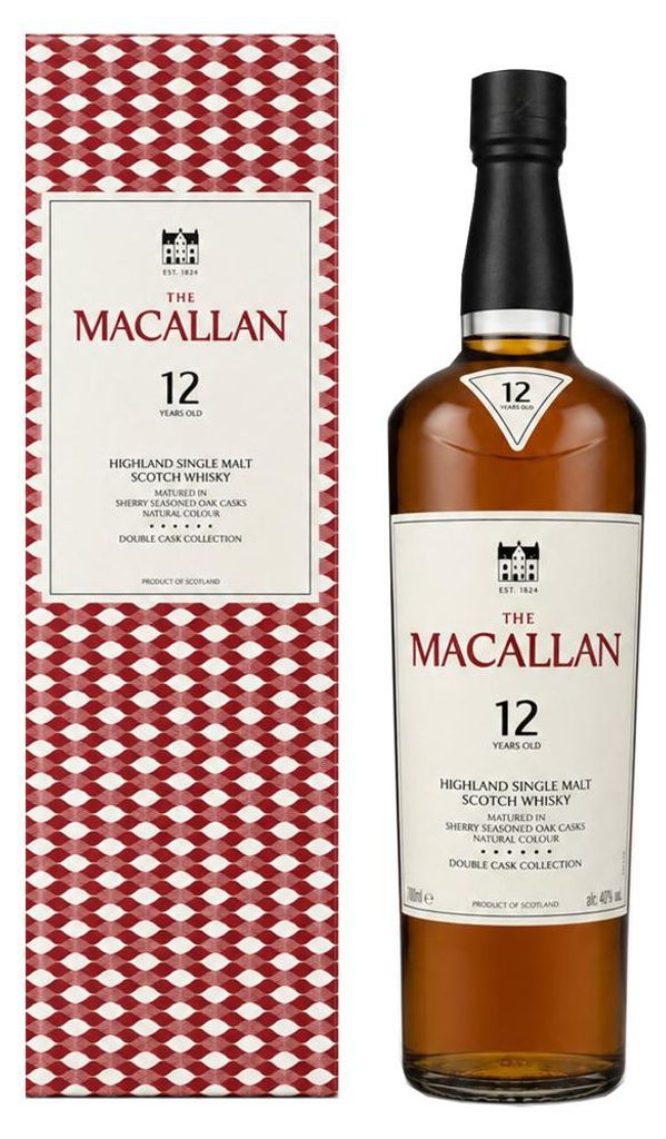 The Macallan Single Malt Scotch Whisky 12 rokov, 40% obj. Obrázok produktu 