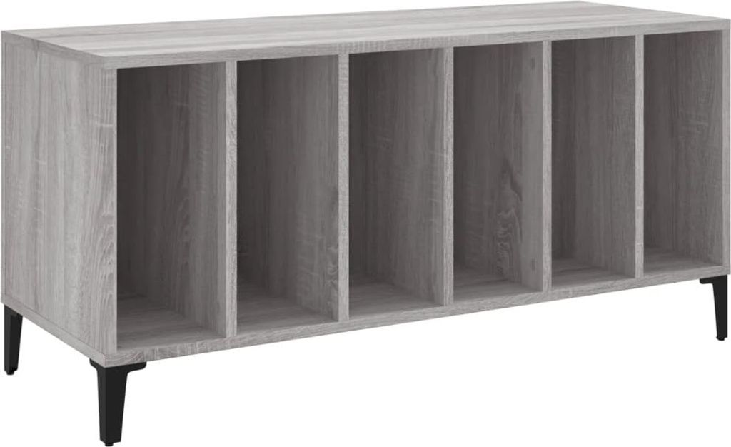 vidaXL Skříňka na talíře Grey Sonoma 100x38x48 cm Dřevěný Obrázek produktu 
