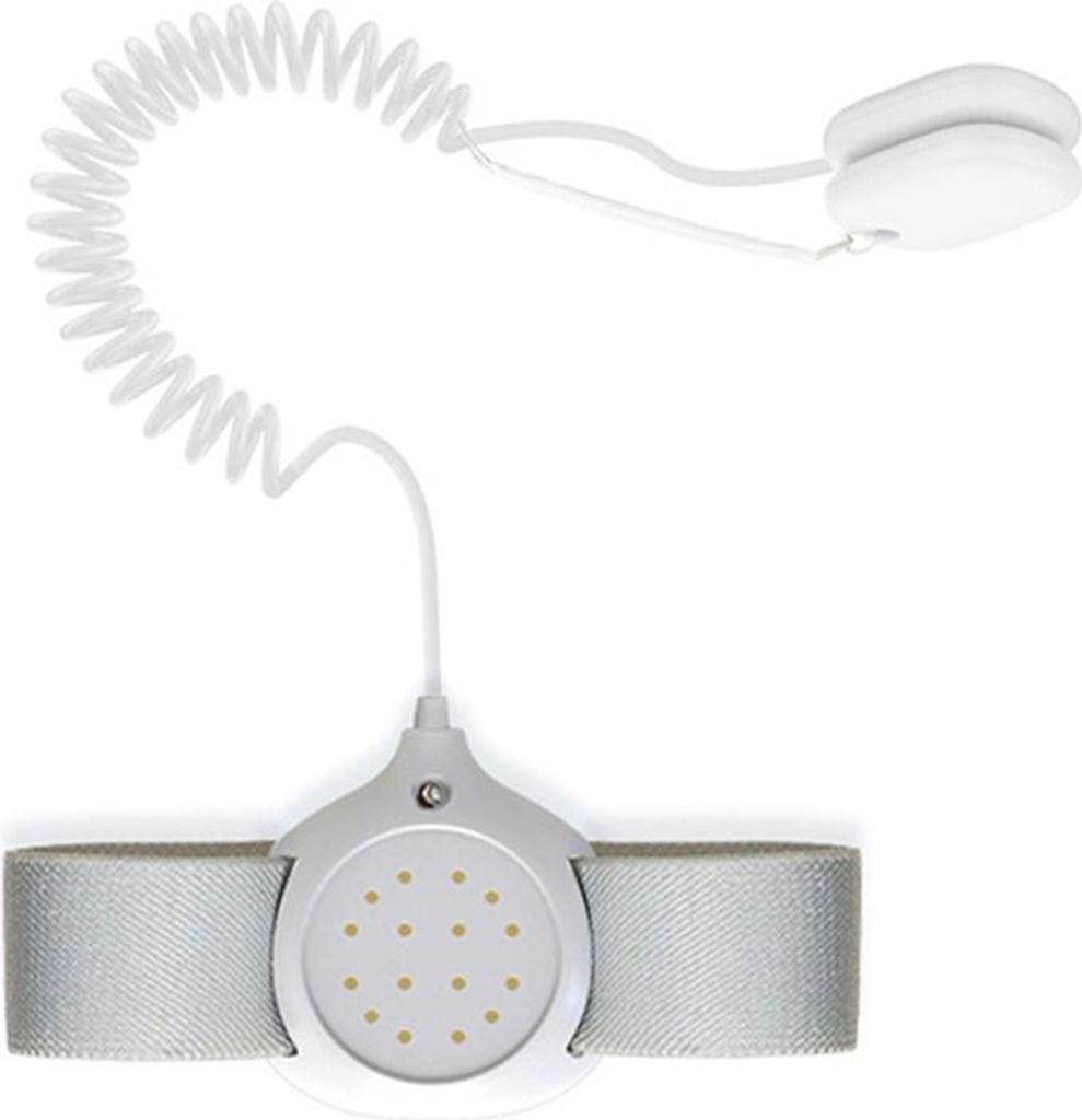 INF Bettnässer Alarm - Kabelgebunden, Magnetisch, Für Senioren und Kinder Weiß