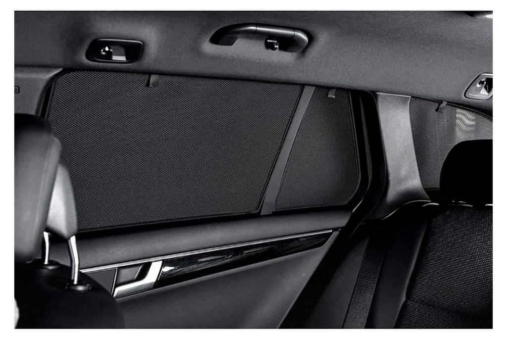 Satz Sonnenschutz für Subaru Forester 2014-2018 (6-teilig), Schwarz