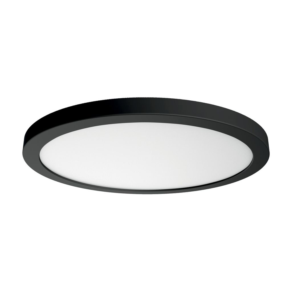 MasterLED LED Deckenleuchte 18W rund schwarz, 4000K Produktbild 