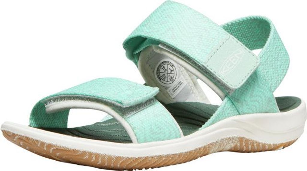 Keen Elle Backstrap Jüngere Kinder Lichen/Star White Größe EU 27/28