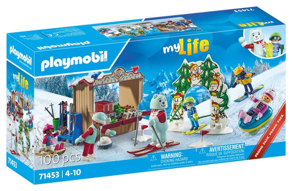 PLAYMOBIL Family Fun 71453 Le monde du ski Image du produit 