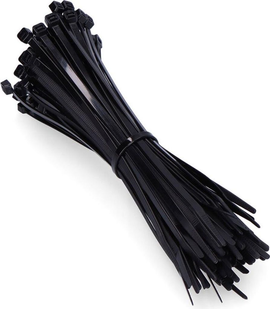 Fischer  100x  Serre-câbles  UBN  2,5  x  100  mm  noir  -  Image du produit 