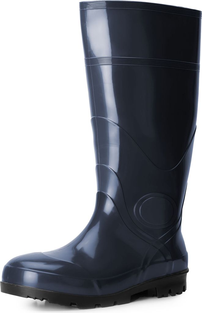 Ladeheid Herren PVC Gummistiefel LA-914 (Navy, 47)