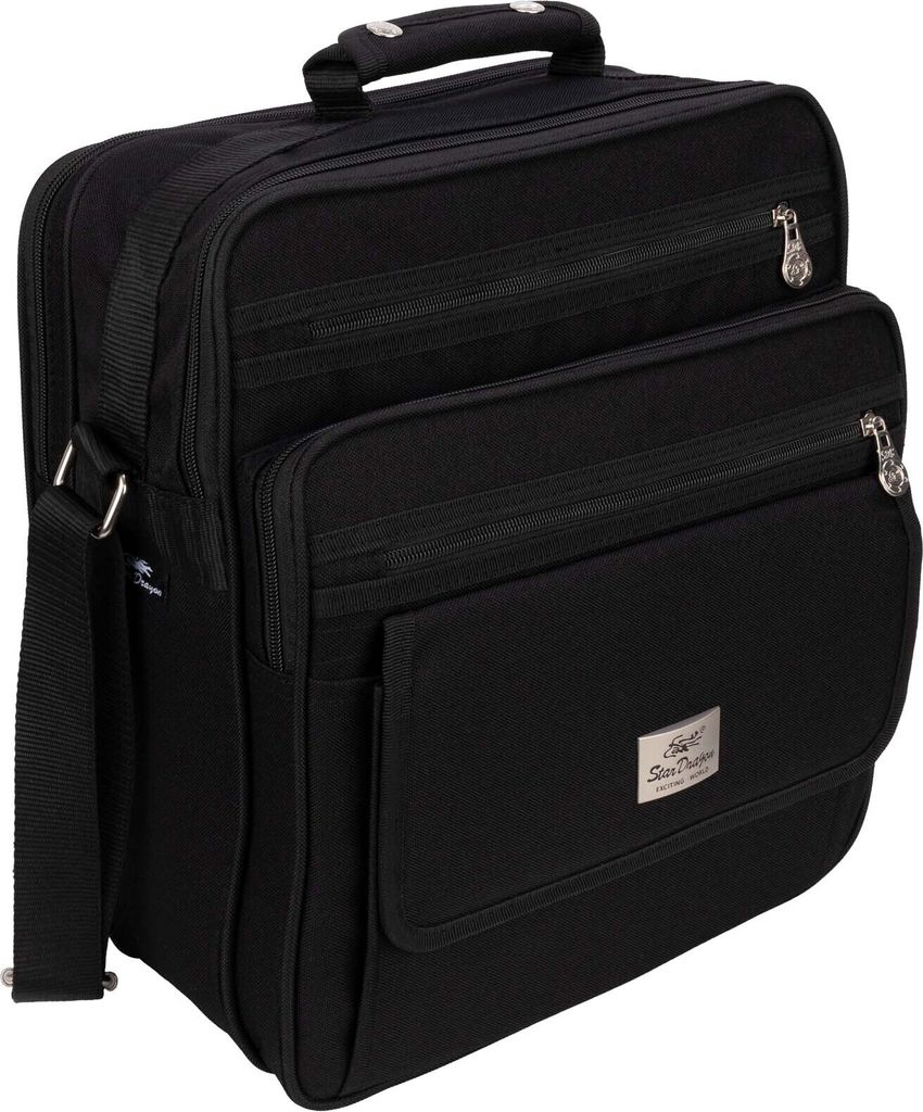 Arbeitstasche Umhängetasche Flugbegleiter Herrentasche Schwarz XXL