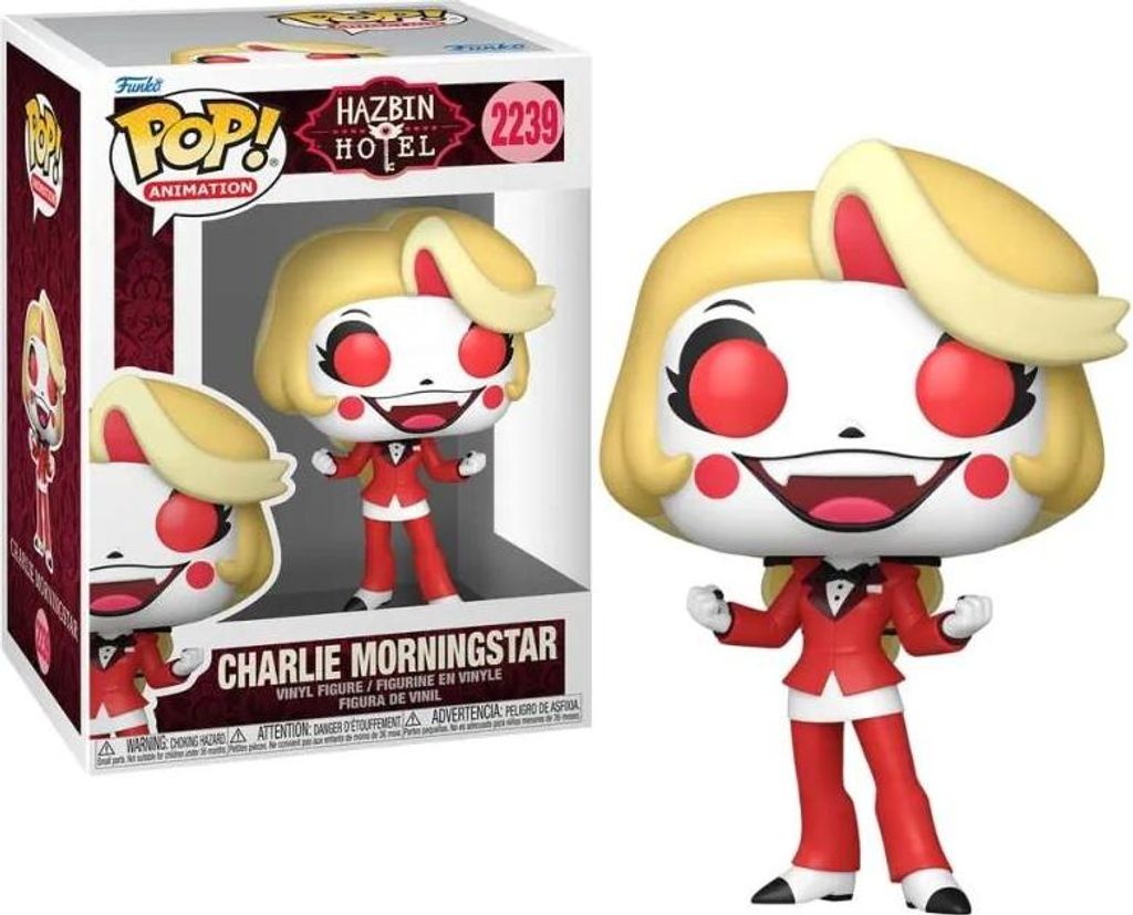 FUNKO POP! Vinyl Figur Animation Hazbin Hotel Charlie Produktbild 