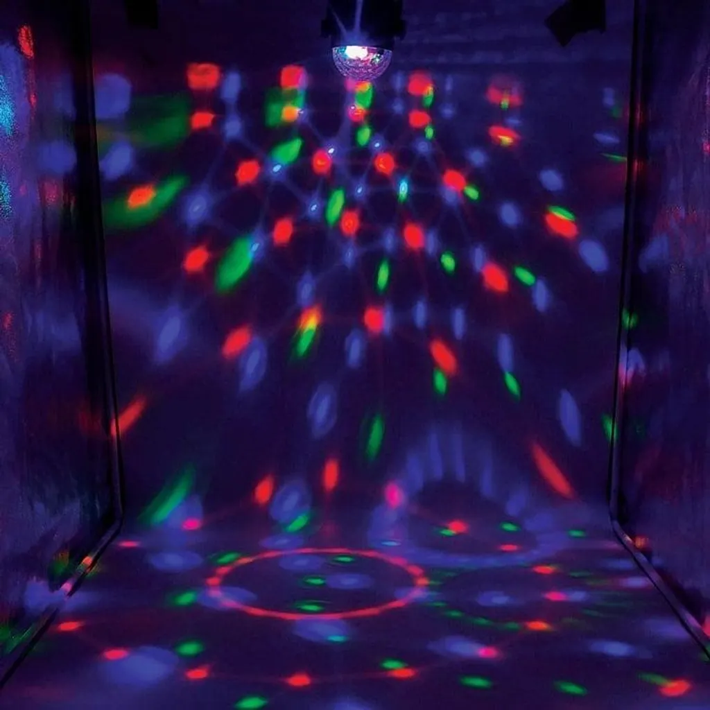 Lampe Disco Projecteur Effet de Scène avec Éclairage LED Multicolore 5W