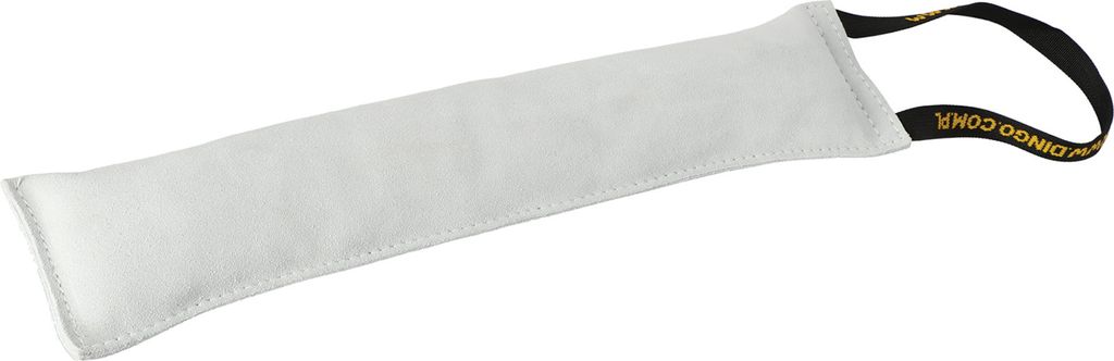Dingo Hundespielzeug aus Leder mit Griff 6x25 cm – Natürliches Kauspielzeug für Hunde