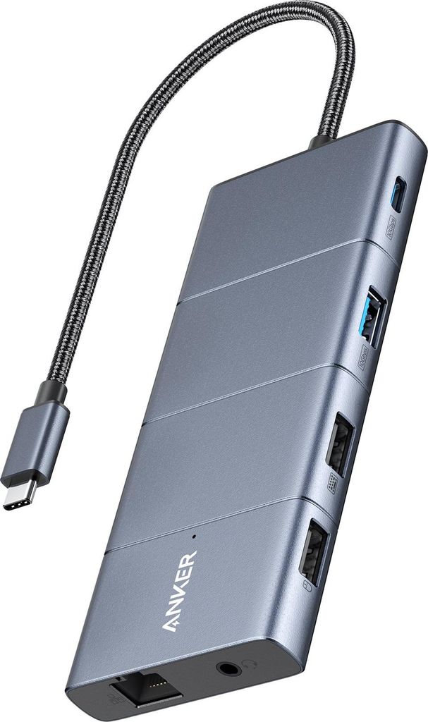 Anker 565: Estación de acoplamiento - USB-C - HDMI, DP - Imagen del producto 