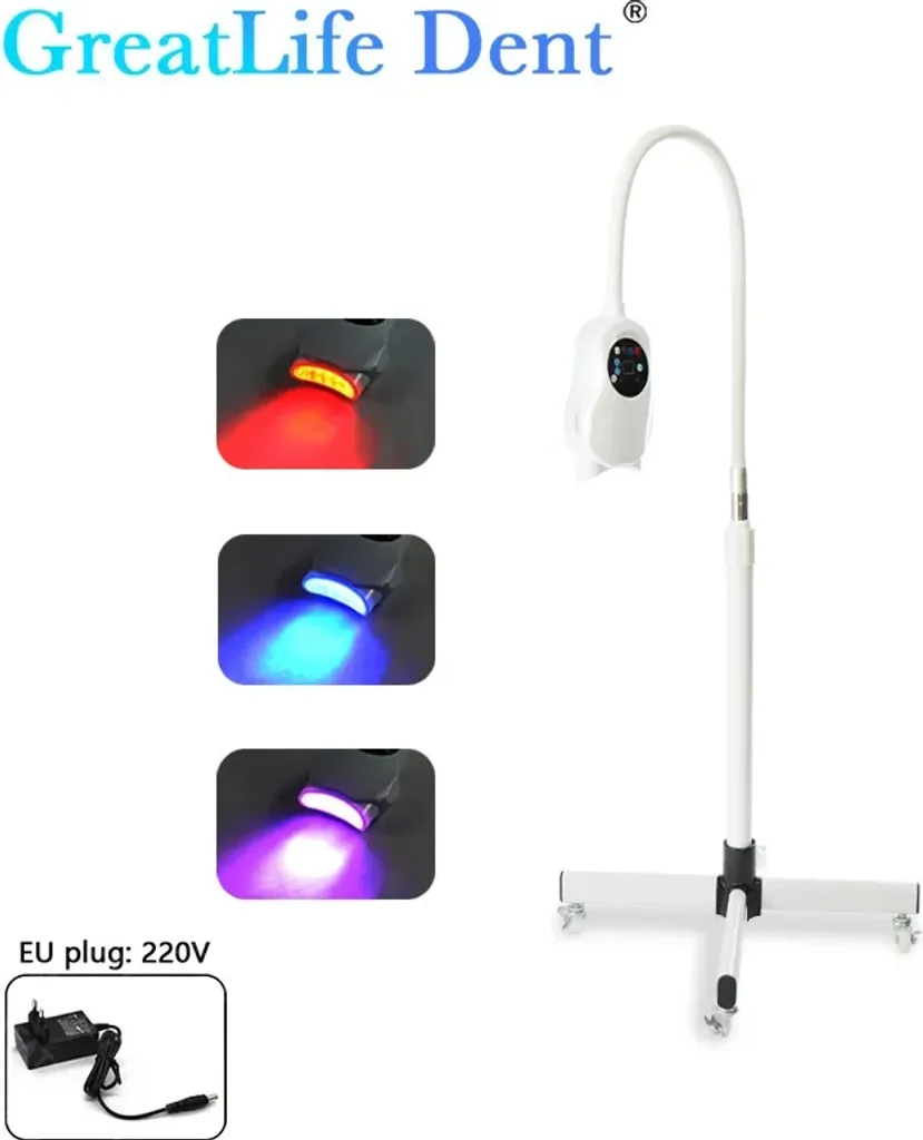 Kit de blanchiment dentaire professionnel LED portable 3 programmes - 2