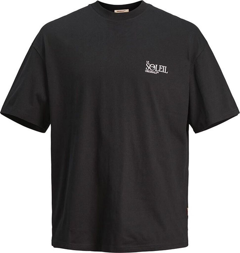 Jack & Jones Noto Type Photo Kurzarm-t-shirt Schwarz 2XL Mann Schwarz 2XL