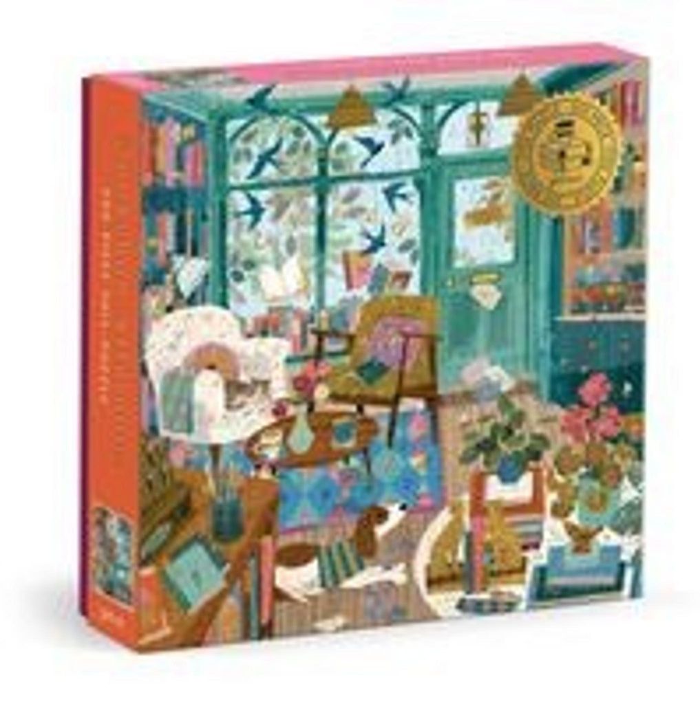 Bookshop Afternoon - Casse-tête en feuilles de 500 pièces Image du produit 