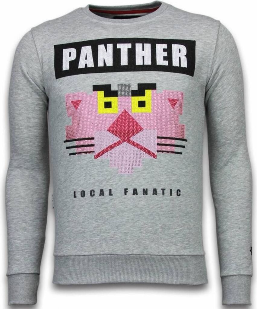 Panther Strass Sweater - L