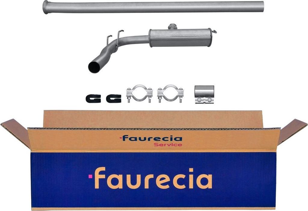 Mittelschalldämpfer FAURECIA Aftermarket-Expertise für RENAULT 21