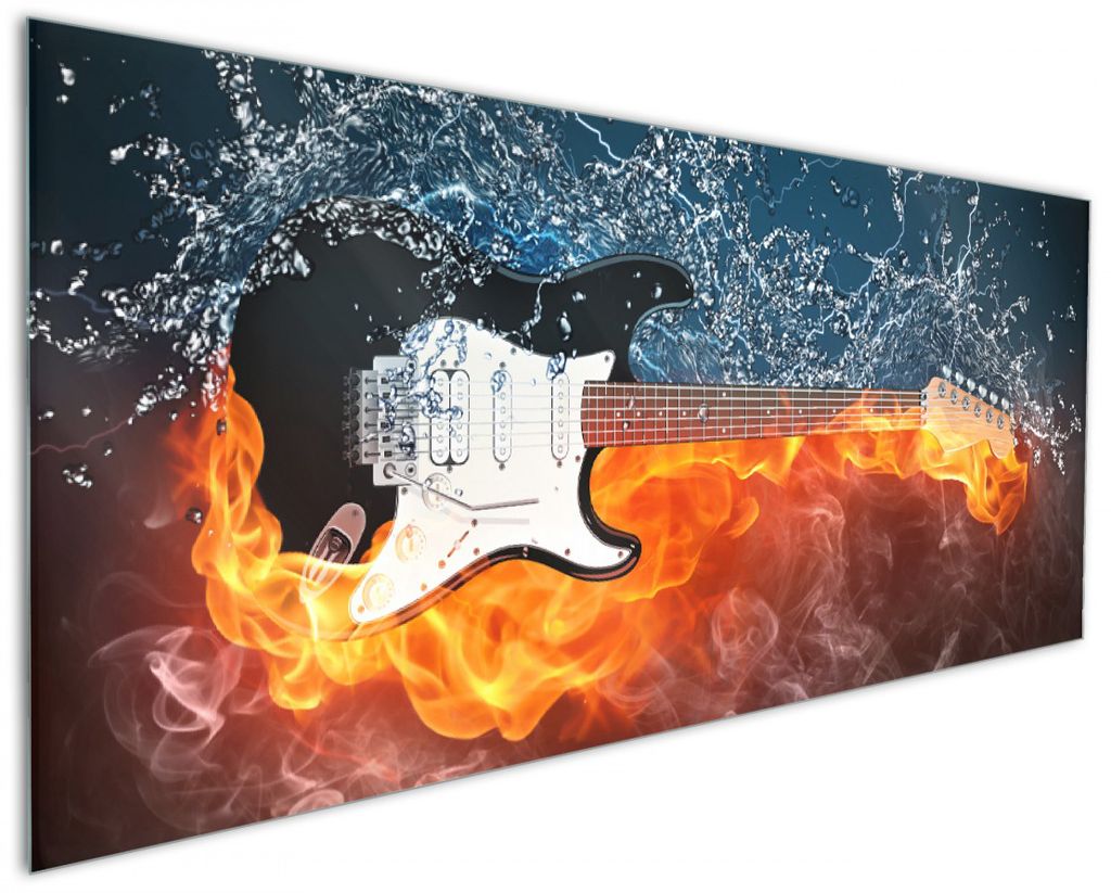 Wallario Küchenrückwand aus Glas, Größe: 125 x 50 cm, Produktbild 