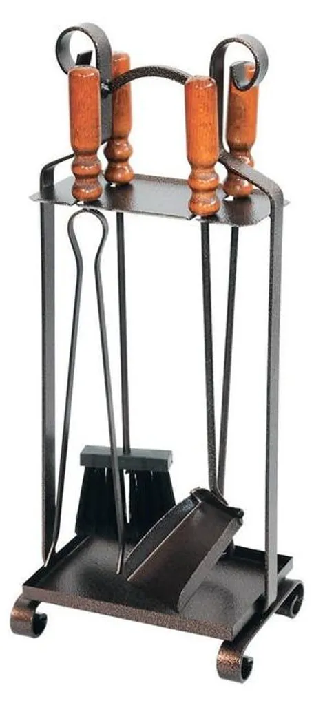Kit entretien cheminée pour poêle à bois Totem 4 outils de forge