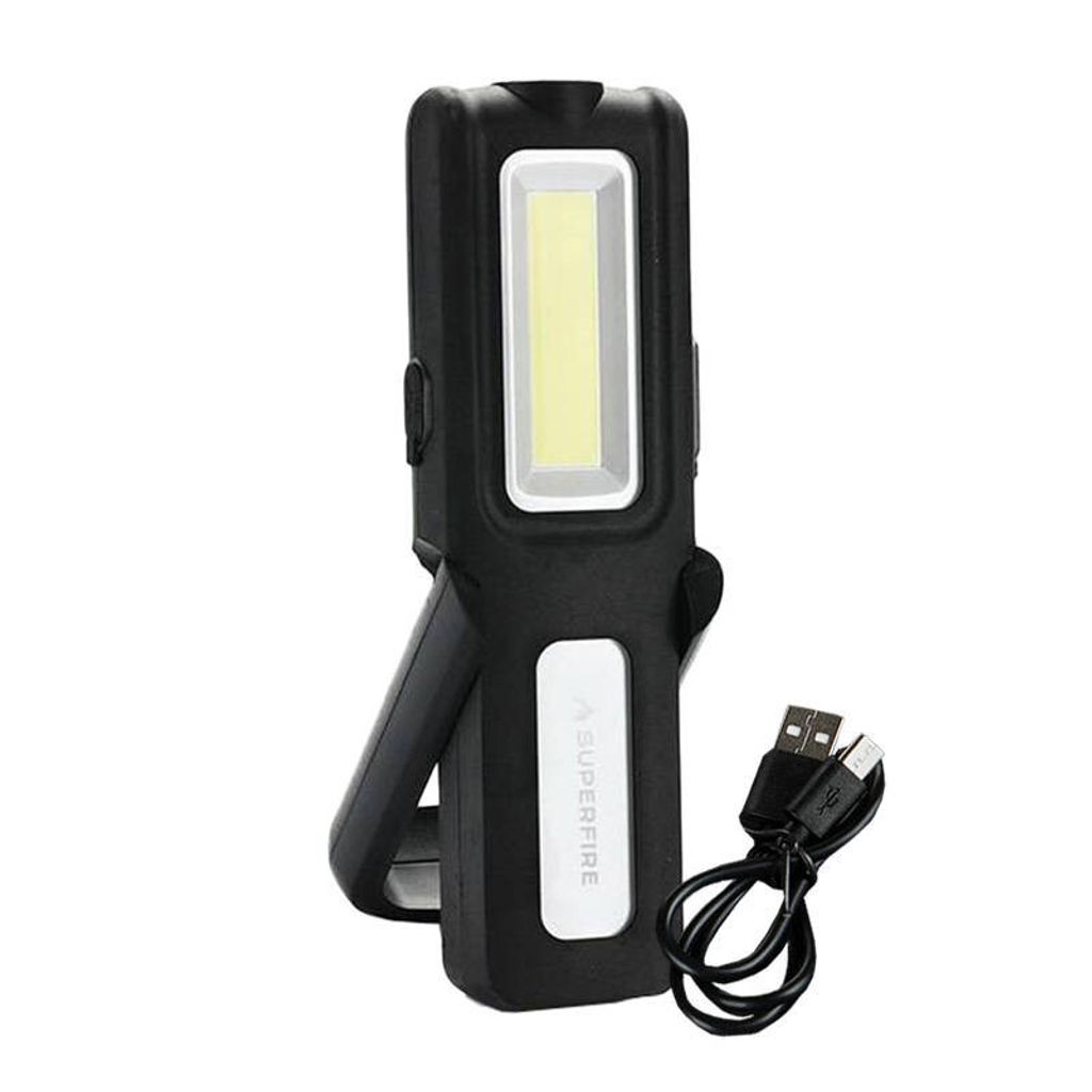 Werkplaatslamp Superfire G12, 566 lumen, USB Productafbeelding 