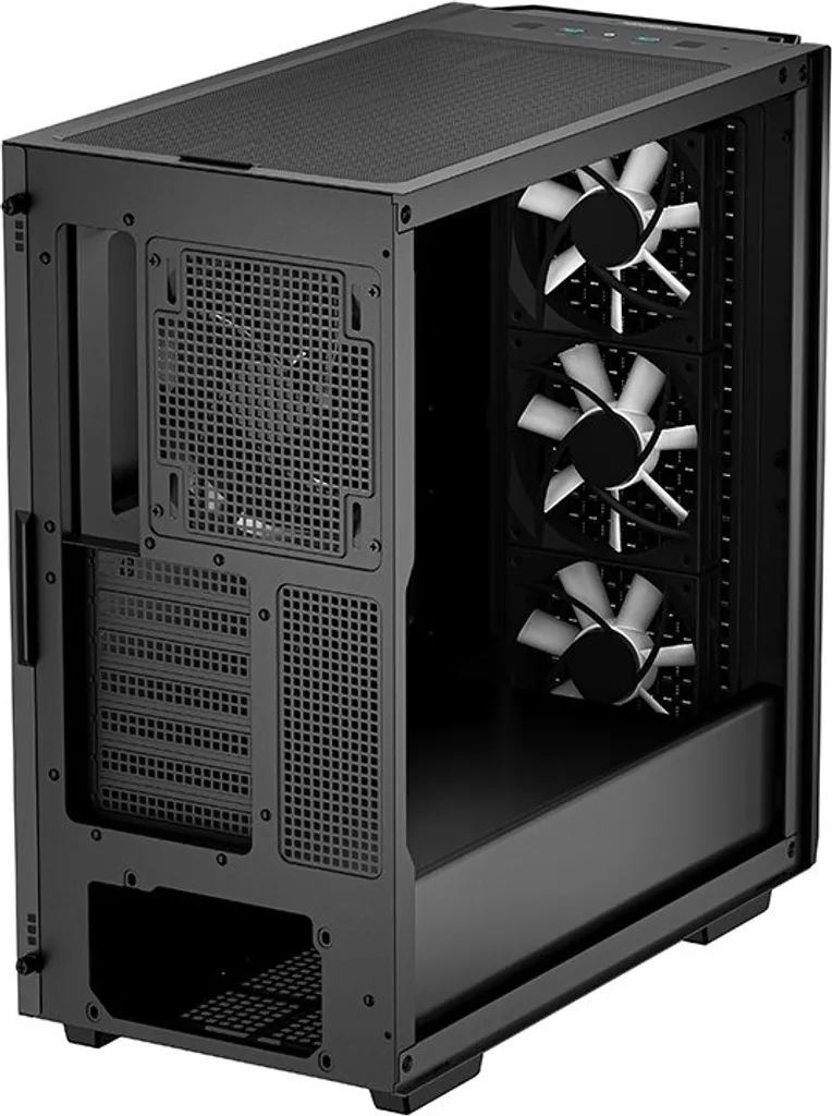 DeepCool CG560 Boîtier PC Midi Tower Noir avec Panneau Avant Flux d'Air - 2