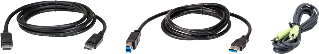 Câble KVM pour ATEN CS19208 CS19216 - Kit 2L-7D02UDPX3 DisplayPort et USB