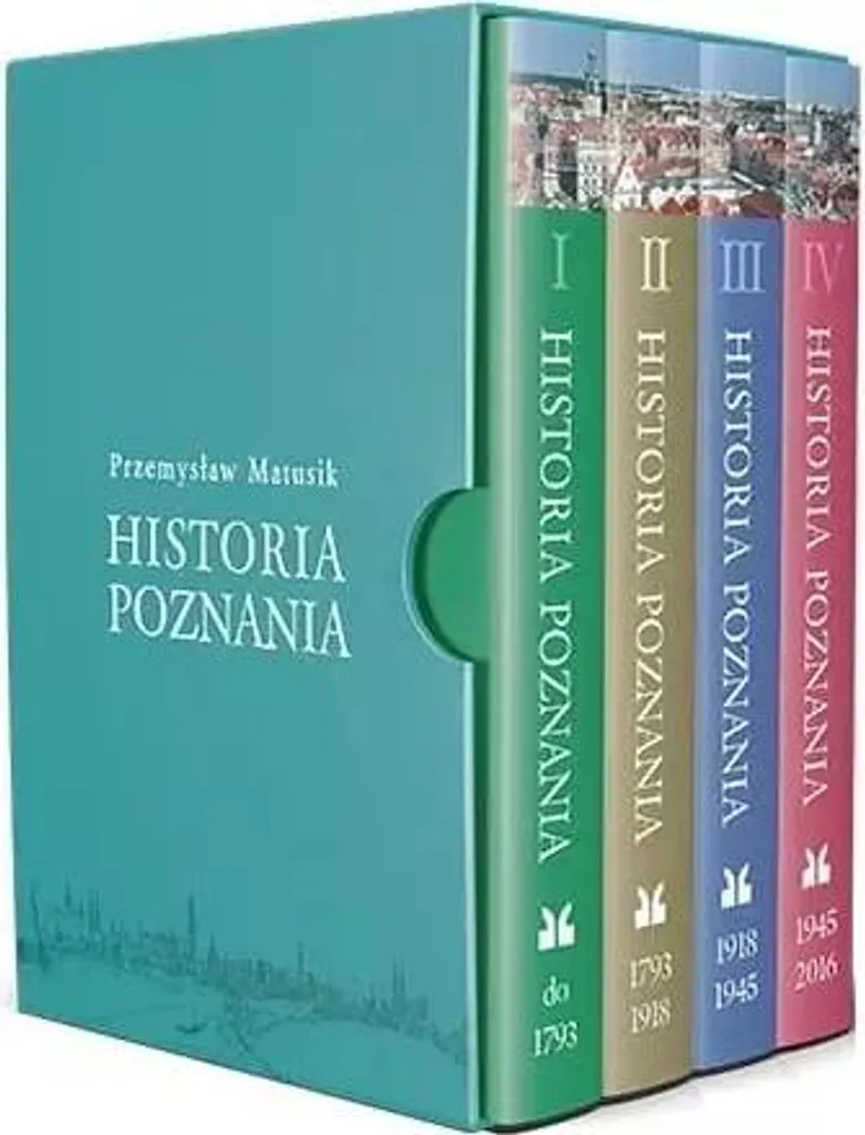 Série de Livres Histoire de Poznan T.1-4 : Ouvrages Historiques Rares