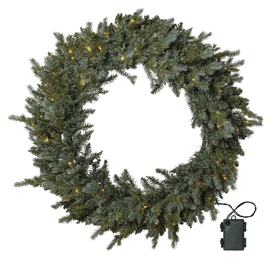 LED Weihnachtskranz Greyland batteriebetrieben Timer Ø Produktbild 