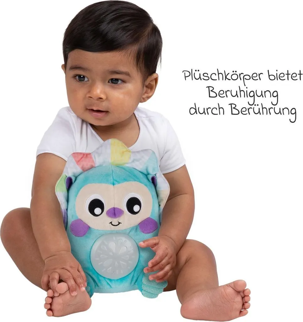 Veilleuse Musicale Bébé Ange d'Endormissement Playgro Multicolore Soft - 10