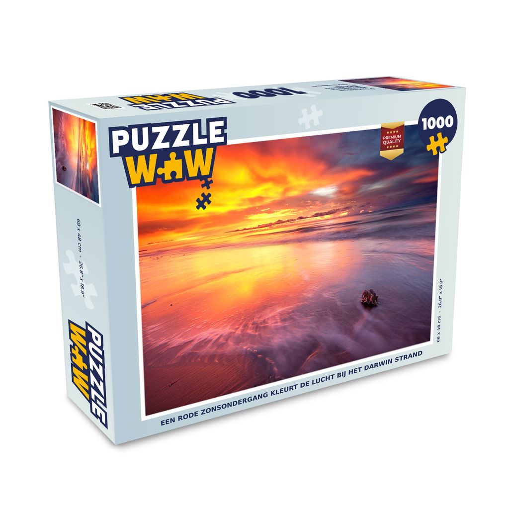 MuchoWow Puzzle 1000 Teile Sonne - Wasser - Strand - Erwachsene - Rätsel