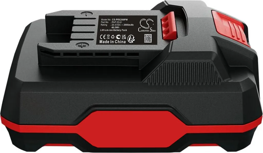 Batterie 20V pour Meuleuse d'Angle et Perceuse Parkside - Usage Intensif