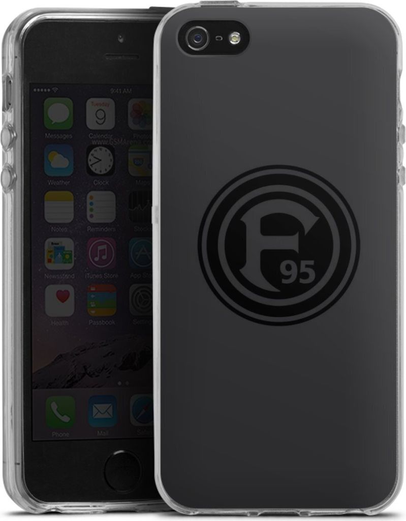 DeinDesign Handyhülle für Apple iPhone 5s Silikon Hülle Case Smartphone Schutzhülle F95 Fortuna Düsseldorf Logo