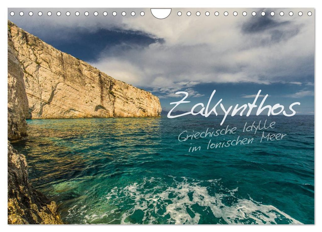 Zakynthos - Griechische Idylle im Ionischen Meer (Wandkalender 2027 DIN A4 quer), CALVENDO Monatskalender